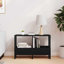 Wood Free Standing Magazine Rack-967453772