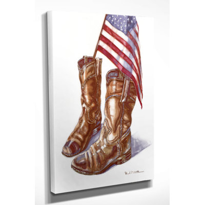 " Cowboy Boots I " by Paul Mathenia