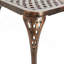 Table d'extérieur noire