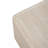 Outdoor Patio MGO Side Table, Beige Travertine Finish, 1 Piece