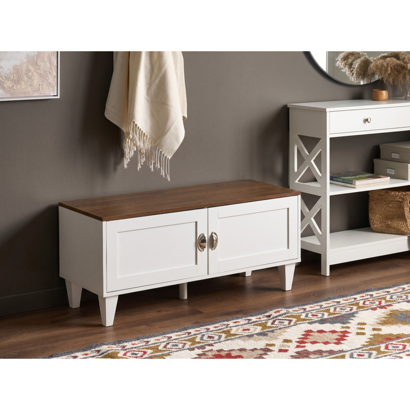 Shoe Storage Cabinet QUEBEC White