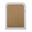 Dakota Wood Flat Wall Mirror