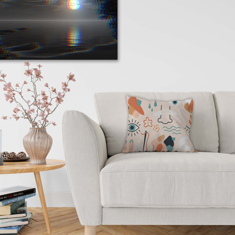 Housse de coussin carrée extérieure/insert, 24" X 24"
