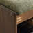 Brown Upholstered Bench