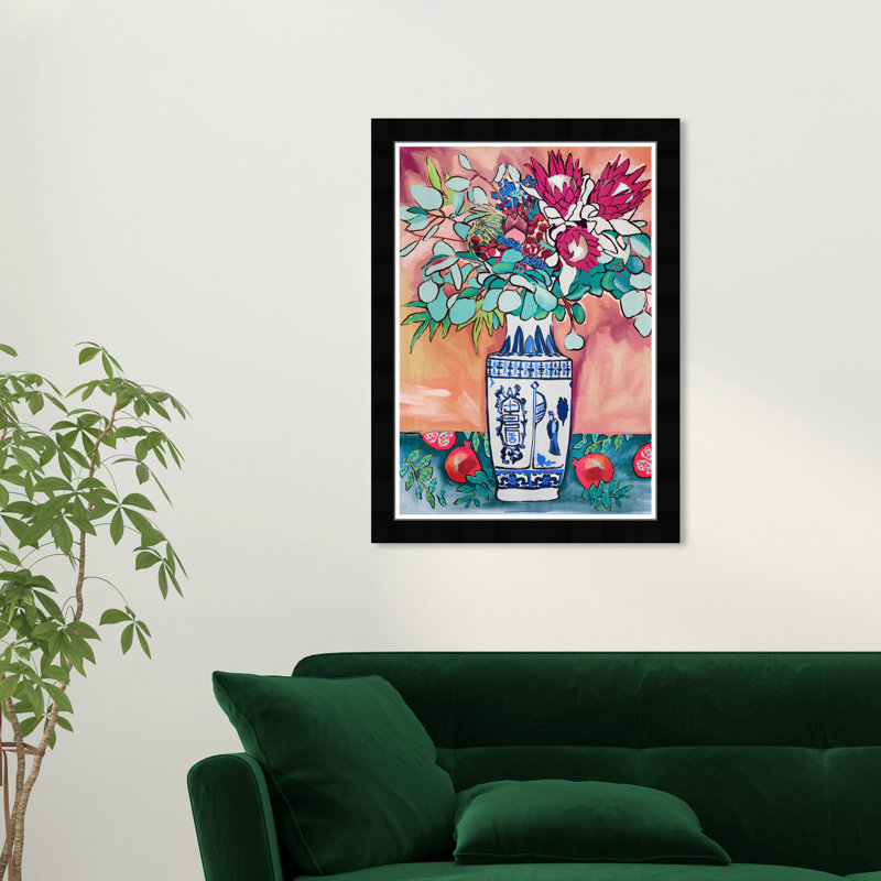 Vase stylisé - cadre photo