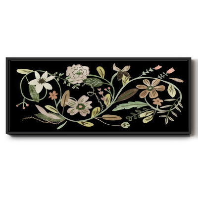 Fleurs pressées II - toile encadrée