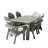 Macias 6 - Person Patio Dining Set with Rectangular Table-84408628-131113358