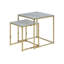 Kathleen Glass Top Frame Nesting Tables