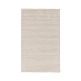 Dawson Hand Woven Wool/Polyester Area Rug in Birch White