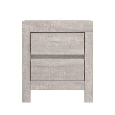 Ellani 2 Drawer Bedside Table