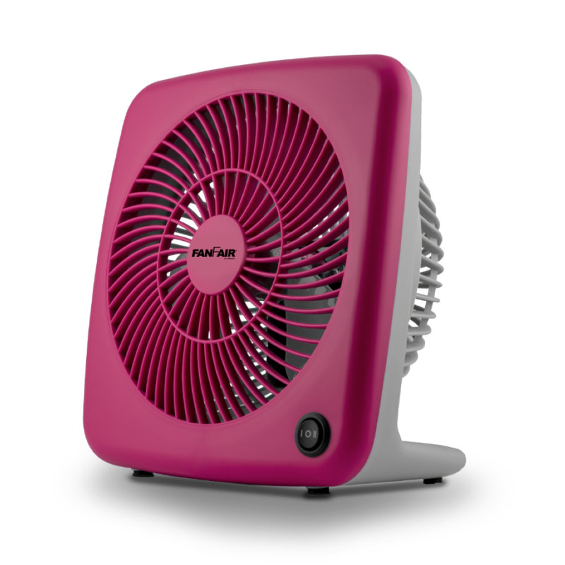 Ventilateur personnel 7 po Fanfair, Rose