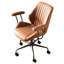 Chaise de travail ergonomique en suède avec accoudoirs rembourrés Viola-133387154