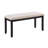 6 Piece Dining Table Set (Beige,Black,Oak)