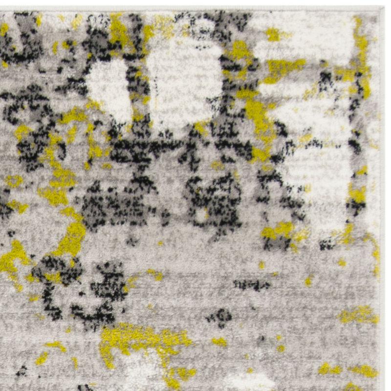 Strasser Performance Abstract Rug, Square 6'7"