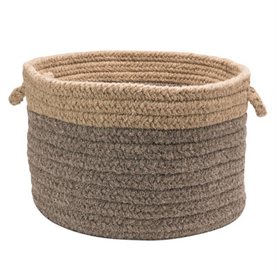 Panier en laine