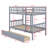 Bunk Bed With Drawers, Convertible Into Beds,  Ladder And Safety Guardrails-216882170