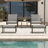 Mariene 2 - Person Patio Conversation Set with Cushions-101250653-101250652