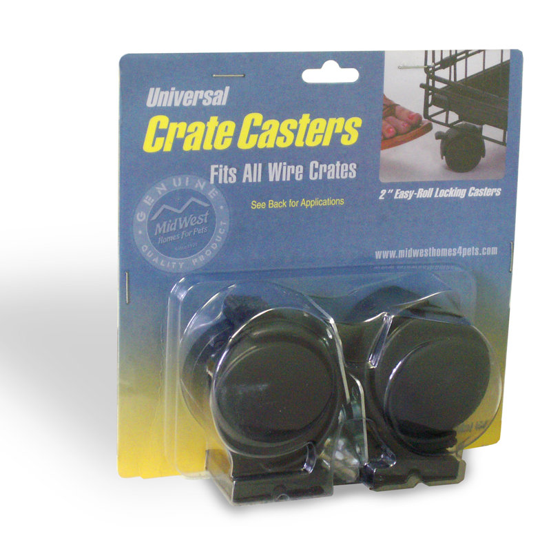 MidWest Homes for Pets Universal Crate Casters