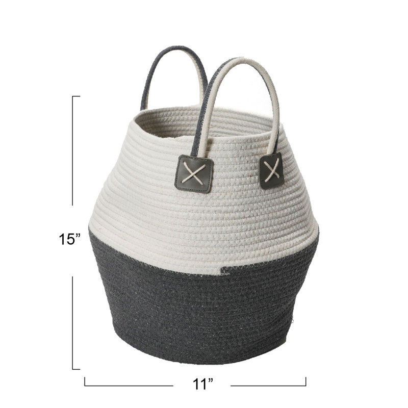 Panier en coton