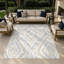 Tapis Ceajay ACN3071 Ikat lavable à la machine pour intérieur/extérieur-245016409-245016414