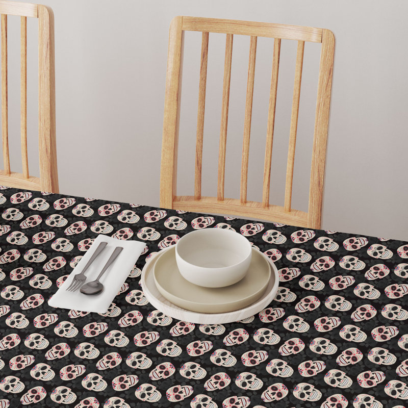 Hackensack Geometric Halloween Tablecloth, 54" L x 54" W