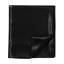 Drap-housse noir luxueux 100% satin, 7 plis
