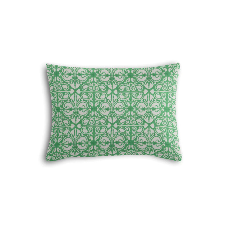 Coussin Claremont, Lagon, 14 po x 48 po