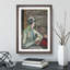 Lady in the Box by Lesser Ury - Picture Frame Painting-62758656-62758655