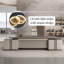 Bureau de direction en L 94,49 "simple et moderne-130149700
