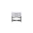 2 Drawer Nightstand - White (USB Type C)