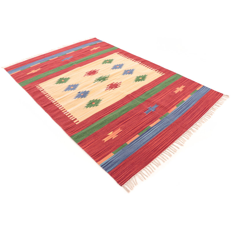 Southwestern Hand Woven Area Rug, Rectangle 200 x 290cm