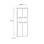 Bibeau 226.4cm H x 84.5cm W Standard Bookcase