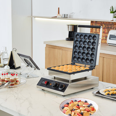 25 pièces mini-crêpière commerciale 43mm Dorayaki 1700W
