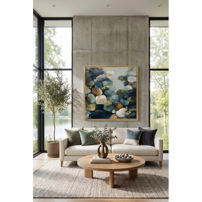 Beneath the Surface, 40" H x 40" W