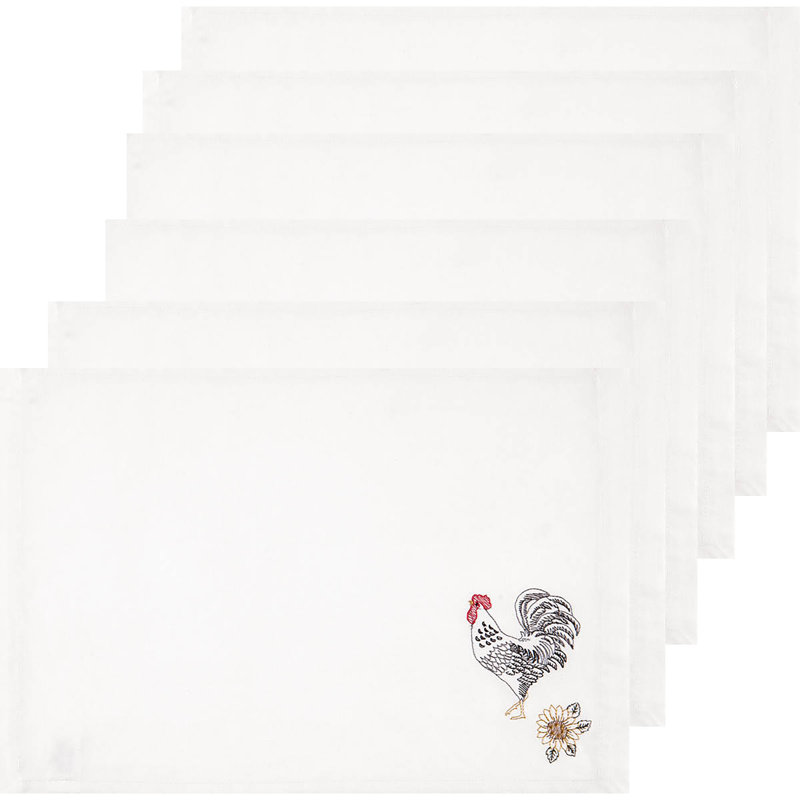 Récapitulatif en coton 19 po coq Enyeart