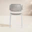 Yo Outdoor Chair with Woven Seat and Metal Frame-1957243845