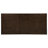 Wandie Rectangular Trestle Dining Table Dark Oak