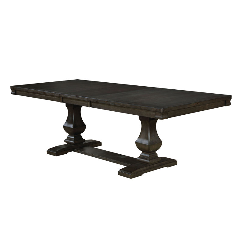 Rockaway Extendable Solid Wood Base Dining Table