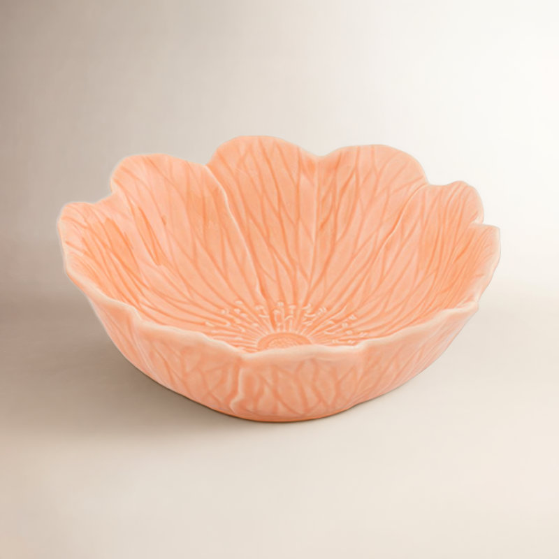 Flore 16,74 oz. Bol à céréales, Rose
