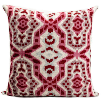 Coussin décoratif en velours