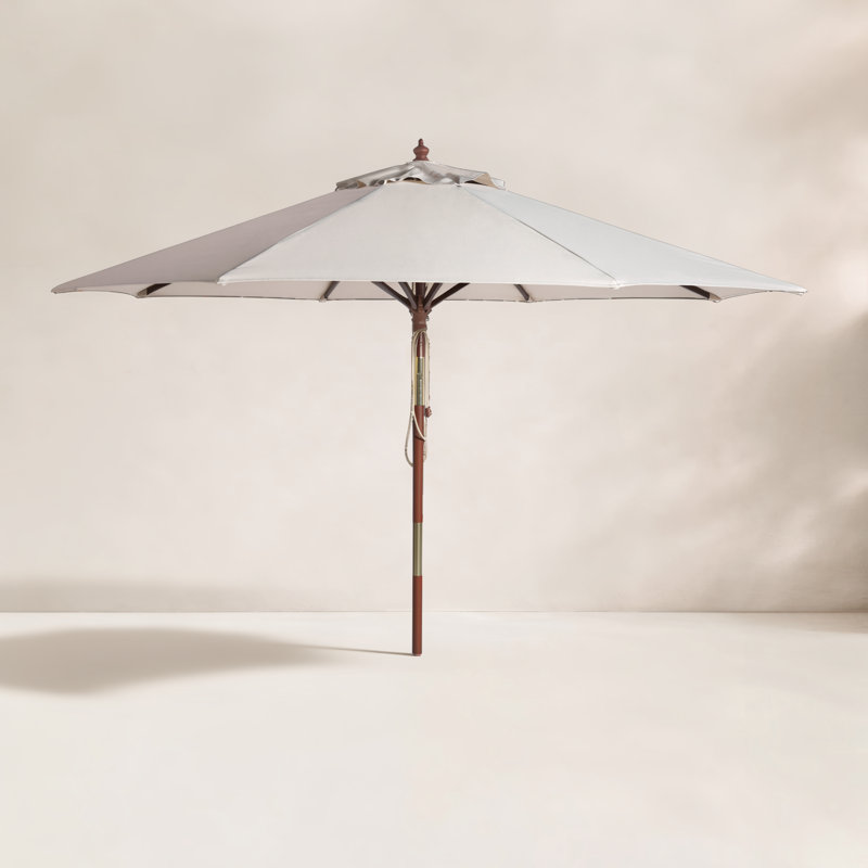 Parasol de marché 9 pi Aldan, Beige