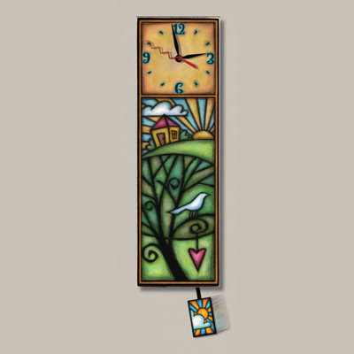 Eastin Pendulum Wall Clock
