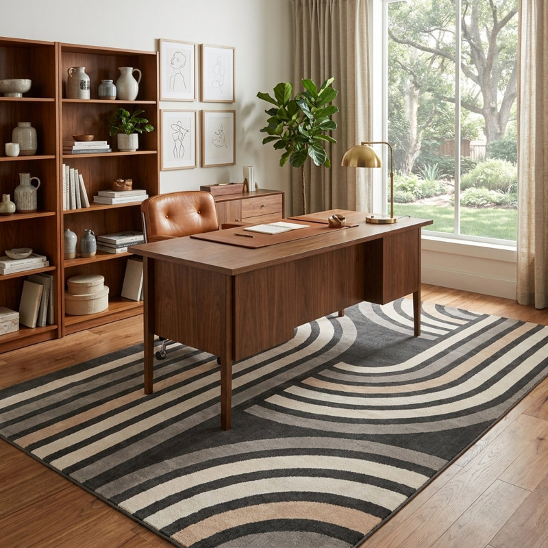 Tapis Nardin, Rectangulaire 6 pi 1 po x 9 pi