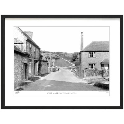 West Marden, Village C1955 by Francis Frith - Single Picture Frame Print
