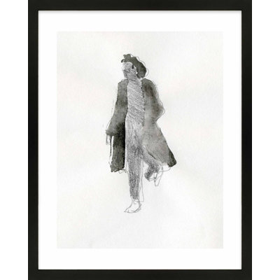 Walking Women by Simon Schneiderman - Framed Wall Art