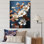 Douces fleurs de cornouiller sur toile