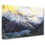 Spiti Valley In The Mountains Painting - Wrapped Canvas Print-56654199