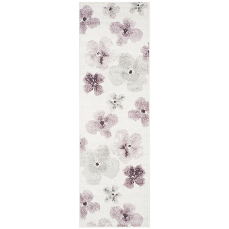 Hanrahan Floral Area Rug, Runner 76 x 244 cm