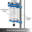 Réacteur de laboratoire en verre 5L Jack Jacked Reactor