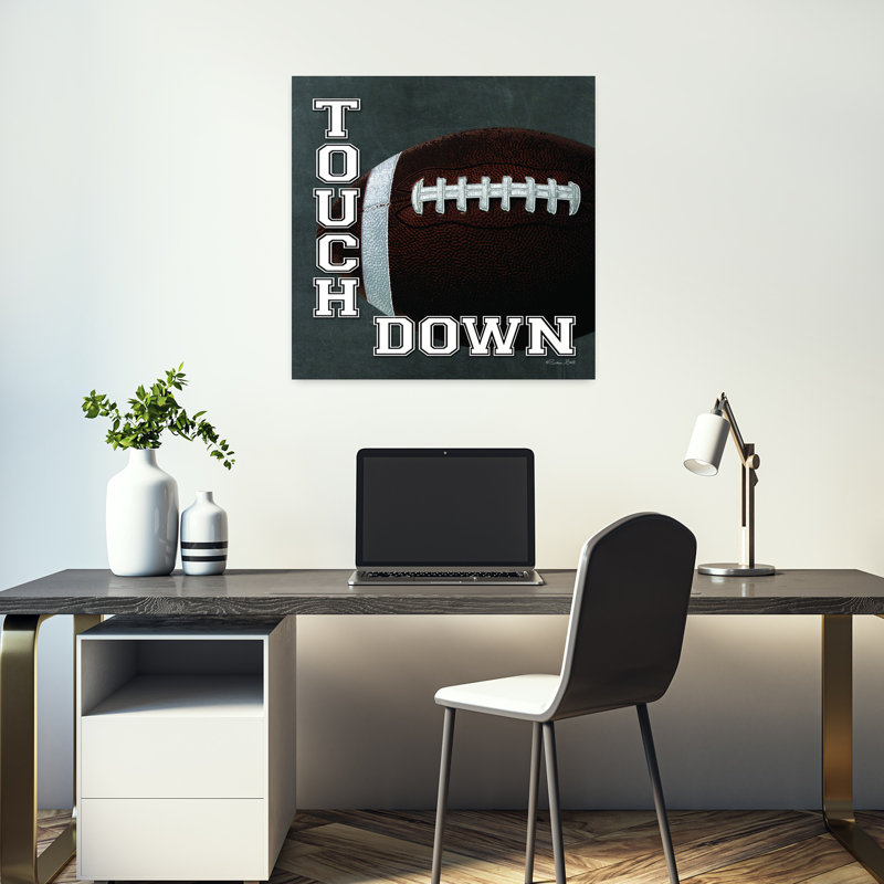 Touchdown Contemporary Art, 18" H x 18" W